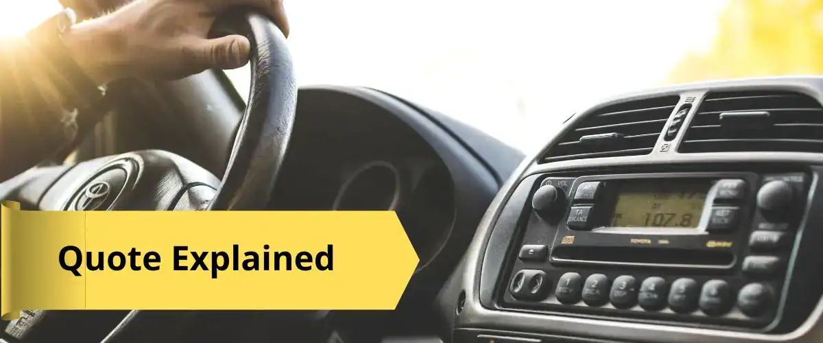 Your Quote Explained